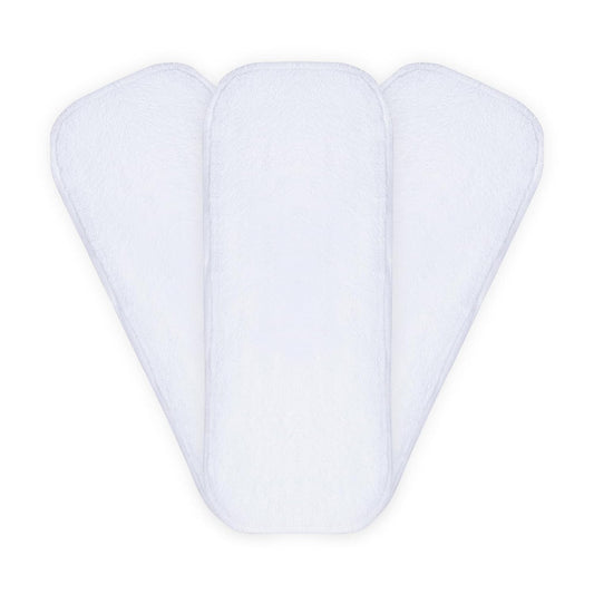 Adult 4 Layer Micro Fiber Wet Free Insert, Reusable Diaper Inserts/Boosters/Soakers/Liners - Pack Of 3