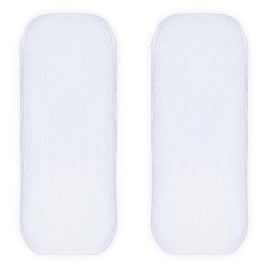Adult 4 Layer Micro Fiber Wet Free Insert, Reusable Diaper Inserts/Boosters/Soakers/Liners - Pack Of 2