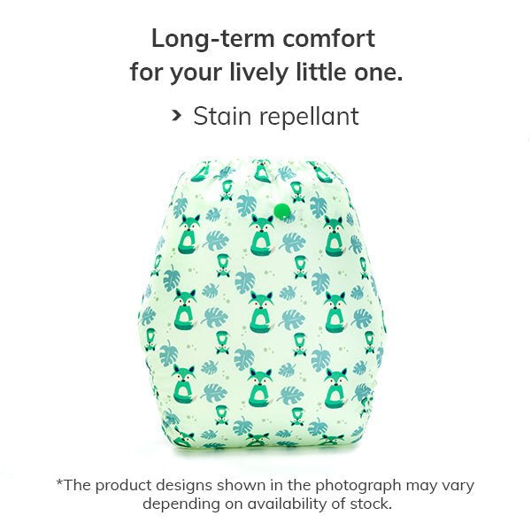Diaper Cover ( Fuzzy fox) + 1 wet free insert