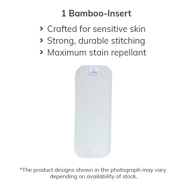 Diaper Cover (Seahorse) + 1 bamboo insert