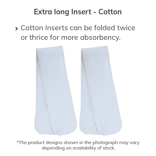 Extra long Insert - Cotton