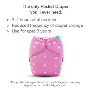 Pocket Diaper Active Baby Mutlicolor Combo