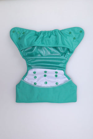 Diaper Cover (Blue Green)