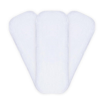 Adult 4 Layer Micro Fiber Wet Free Insert, Reusable Diaper Inserts/Boosters/Soakers/Liners - Pack Of 3