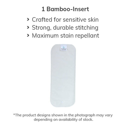 Diaper Cover (Sunflower) + 1 bamboo insert