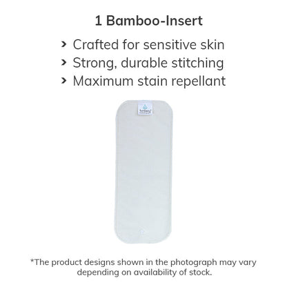 Diaper Cover (Pineapple) + 1 bamboo insert