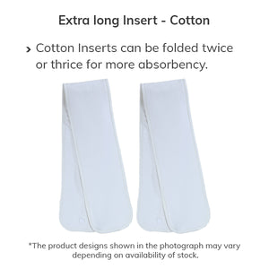 Extra long Insert - Cotton