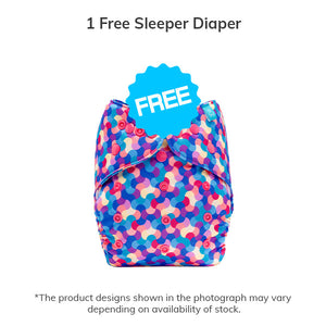 Play & Snooze Diaper Cover, Sleeper Combo