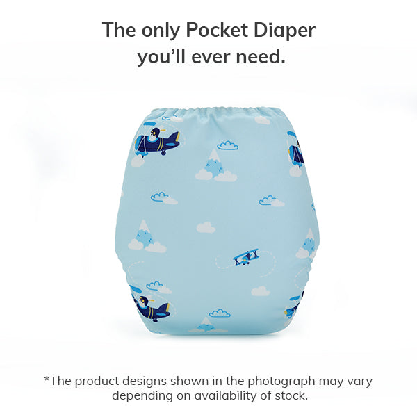 Bumberry Pocket Diaper ( Helicopter)