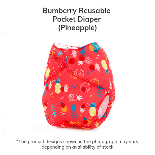 Bumberry Pocket Diaper (Pineapple)