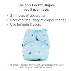 Super Fresh Pocket Diaper Active Baby Combo (6-36 Months)