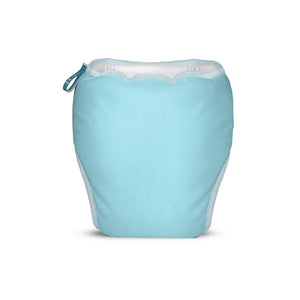 Bumberry New & Improved Smart Nappy For New Born Baby (LXL |10-18 months) Baby Blue| Holds Upto 3 Pees With Extra Absorbtion & 100% Leak Protection All in One Cloth Diaper For Just Borns - TRY ME PACK
