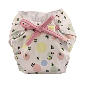 Bumberry Smart Nappy New Born Baby Diaper Combo For Babies (0-6 Months) (Peach, Baby Blue, Fruity Lime, deep Green, Cute Baby,Bugs Party,Baby Elephant,Lillies, Cat Scape, Pack of 9)