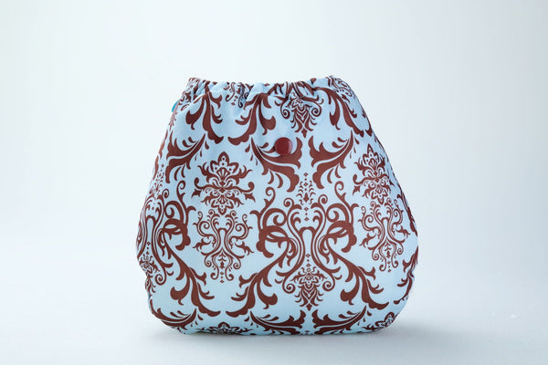 Bumberry Diaper Cover (Blue brown Royal) + 1 Wet free Insert