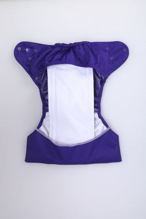 Bumberry Diaper Cover (Purple) + 1 Wet free Insert