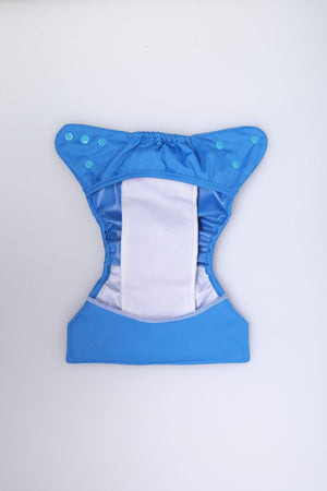 Bumberry Diaper Cover (Oceanic Blue) + 1 Wet free Insert