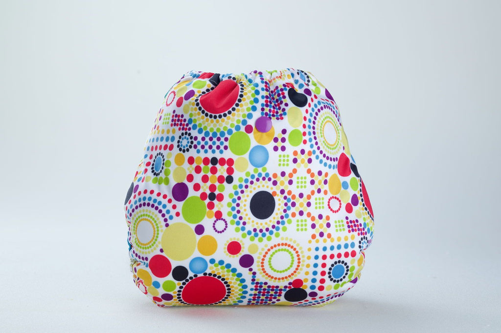 Diaper Cover (Retro Print)