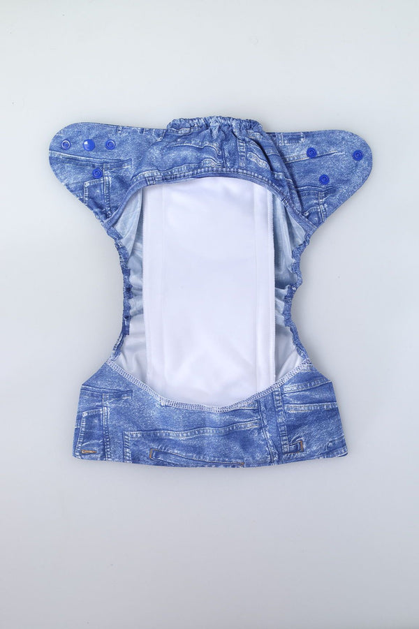 Bumberry Diaper Cover (Jeans) + 1 WetfreeInsert