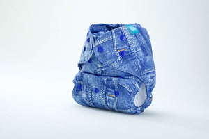 Bumberry Diaper Cover (Jeans) + 1 WetfreeInsert